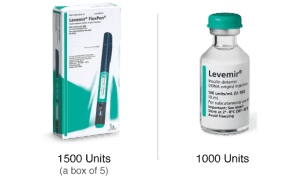 insulina detemir (Levemir®)